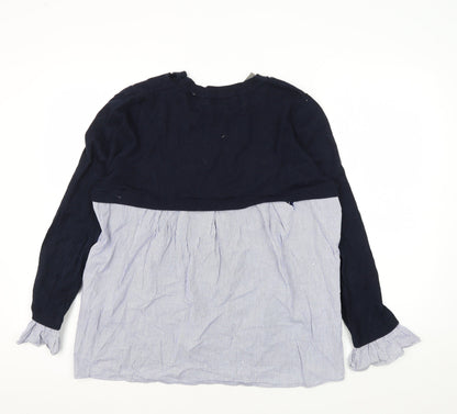 Womens UK Size L Oasis Blue  Jumper