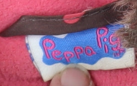 Peppa Pig Girls Brown Puffer Jacket, Hooded, Age 3-4 Years