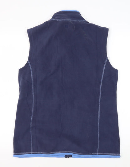 Mountain Warehouse Women's Blue Fleece Waistcoat, Size 12