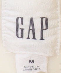 Gap Women's Ivory Pullover Hoodie, M, Casual Fleece