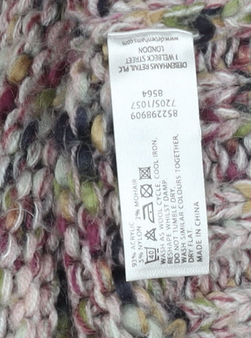 Casual Club Women’s Multicoloured Size 16 Chunky-Knit Jumper