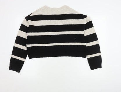 Womens UK Size M New Look Multicoloured Pullover Jumper