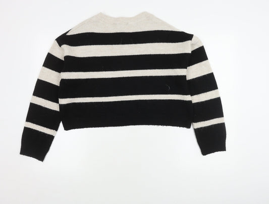 Womens UK Size M New Look Multicoloured Pullover Jumper