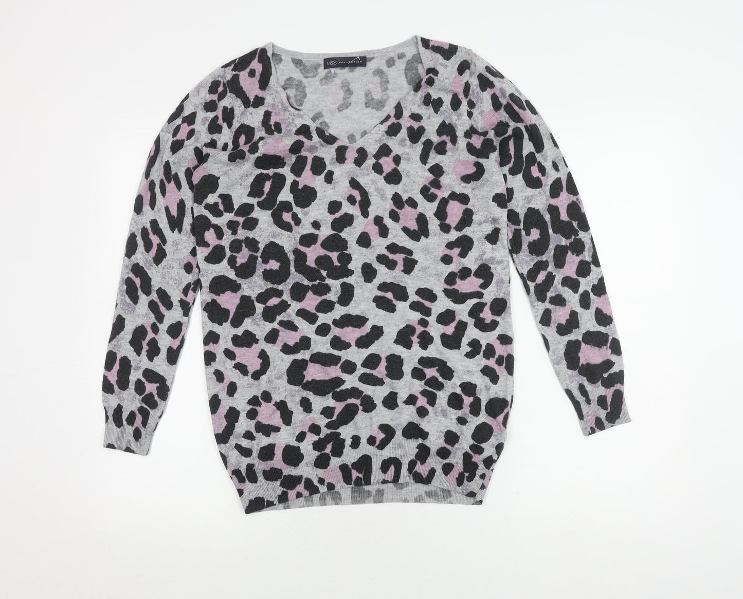 Womens UK Size 12 Marks and Spencer Multicoloured Pullover Jumper