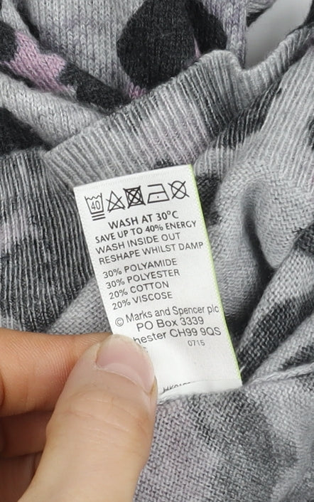 Womens UK Size 12 Marks and Spencer Multicoloured Pullover Jumper
