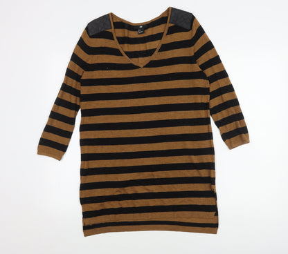 Womens UK Size S H&M Multicoloured Pullover Jumper