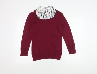 Laura Ashley Women's UK 12 Polka Dot Jumper