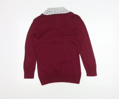 Laura Ashley Women's UK 12 Polka Dot Jumper