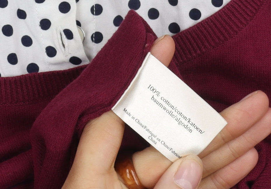 Laura Ashley Women's UK 12 Polka Dot Jumper