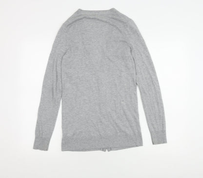 Gap Women's Grey Cardigan V-Neck S