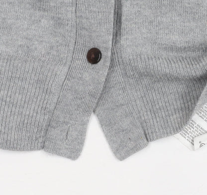 Gap Women's Grey Cardigan V-Neck S