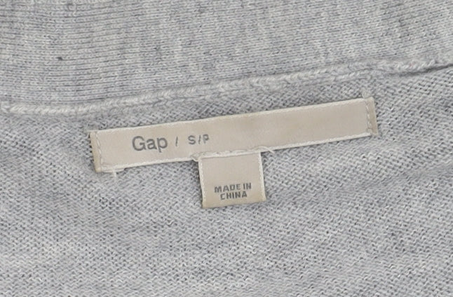 Gap Women's Grey Cardigan V-Neck S
