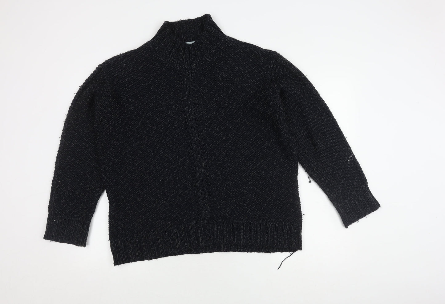 Red Herring Men's Black Knit Pullover Jumper M