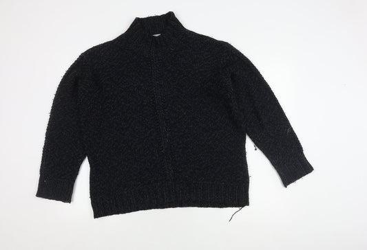 Red Herring Men's Black Knit Pullover Jumper M