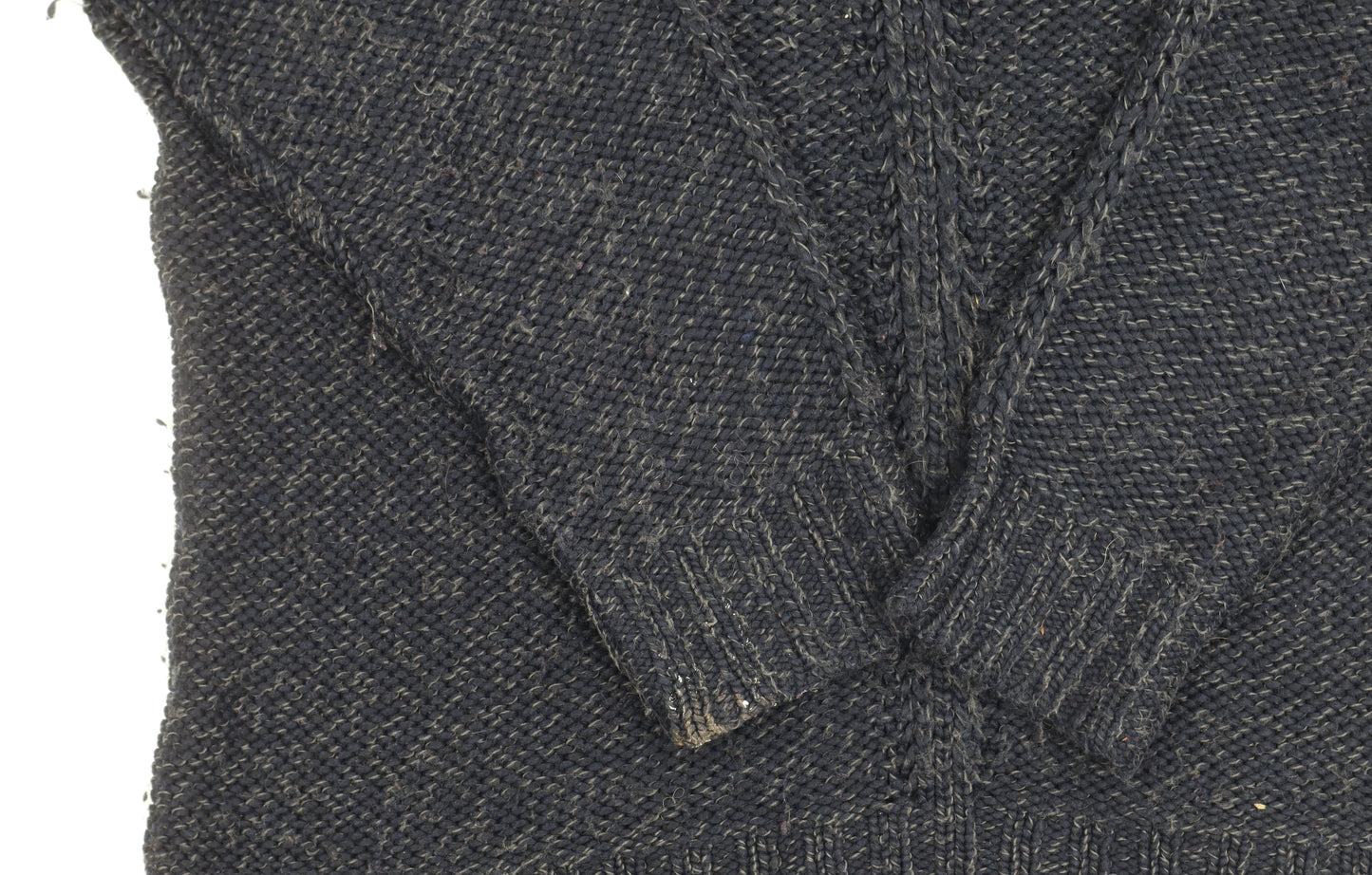 Red Herring Men's Black Knit Pullover Jumper M