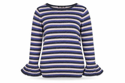 Bonmarché Women's Multicoloured Striped Pullover Jumper