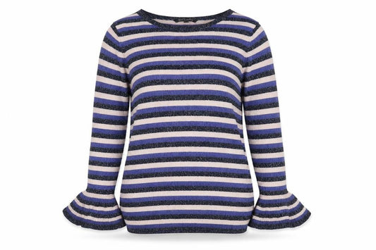 Bonmarché Women's Multicoloured Striped Pullover Jumper