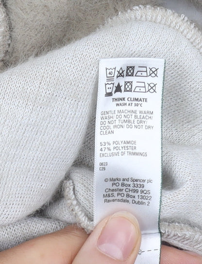 Womens UK Size M Marks and Spencer Beige Pullover Jumper