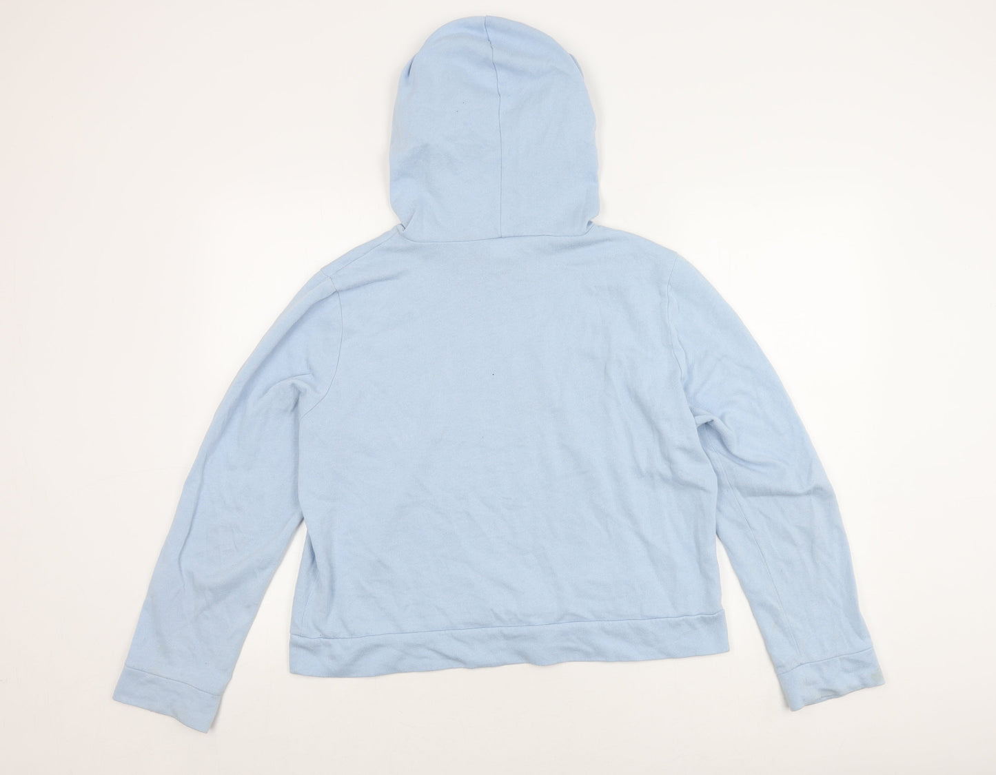 Victoria's Secret Women’s Blue Hoodie Size L Sequin Detail