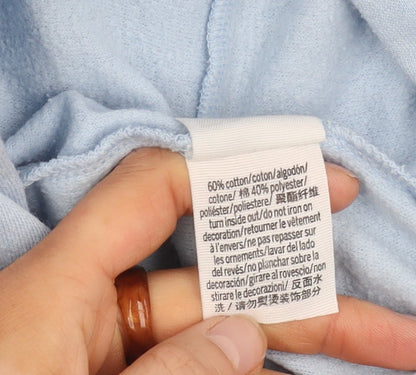 Victoria's Secret Women’s Blue Hoodie Size L Sequin Detail