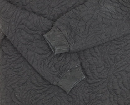 Womens UK Size 14 Marks and Spencer Black Pullover Sweatshirt