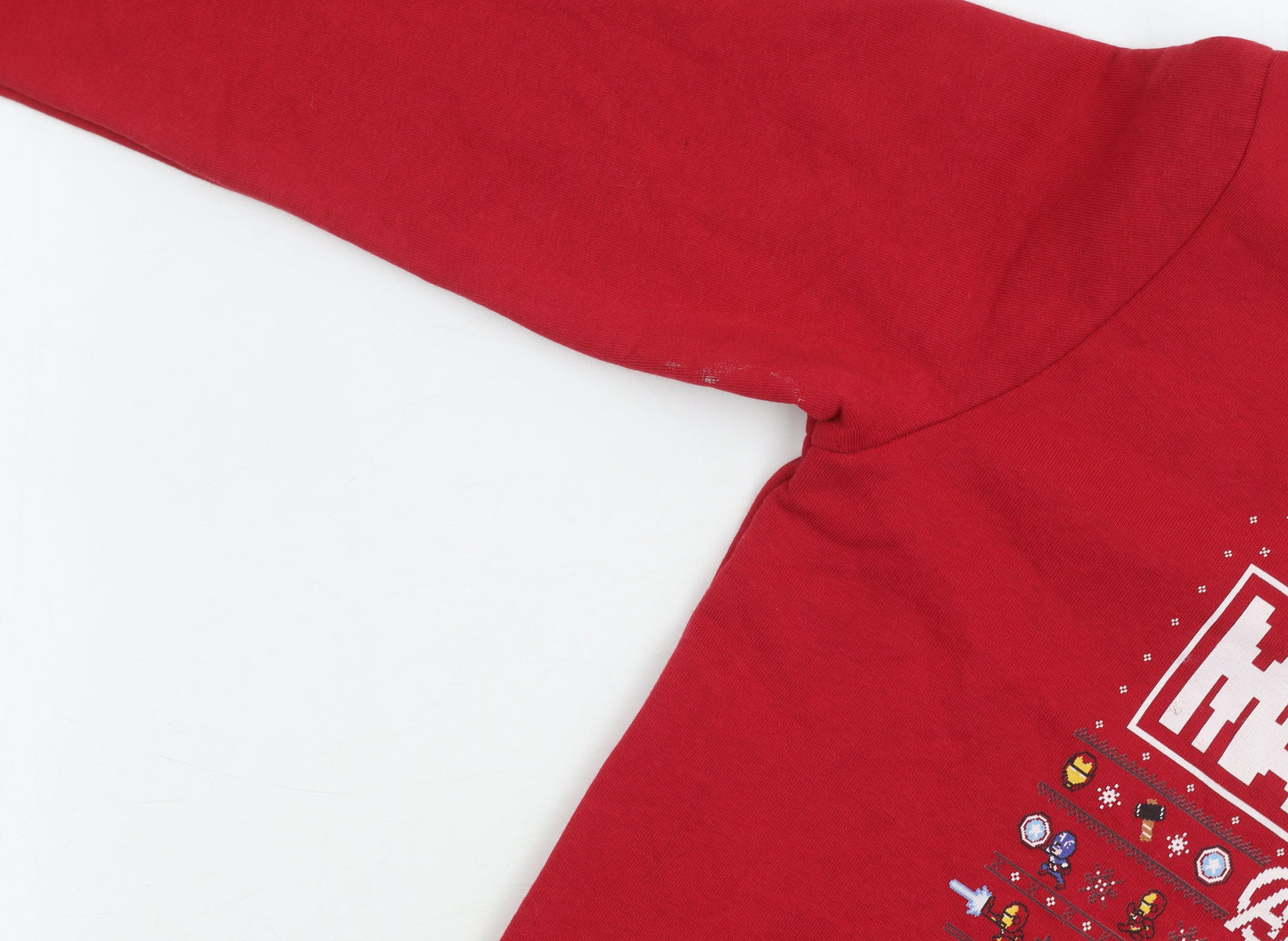 Marvel Boys Red Avengers Graphic Sweatshirt 11-12 Years
