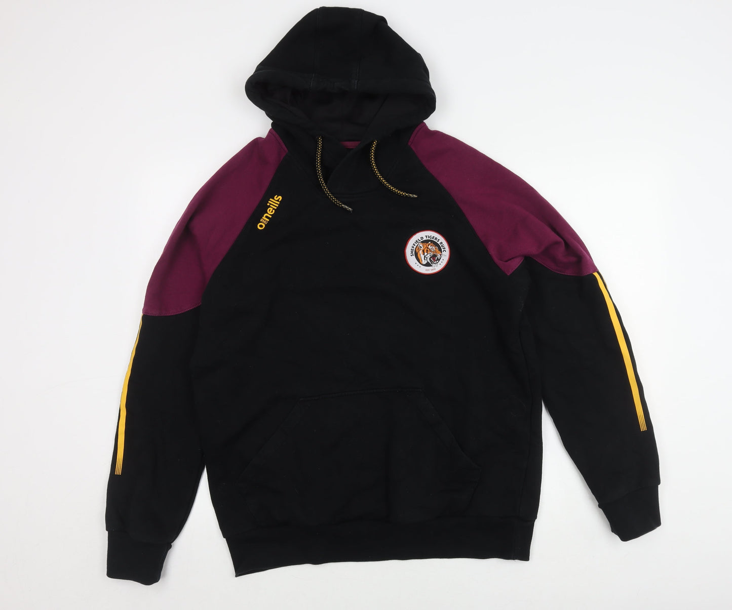 Mens UK Size L O'Neills Black Pullover Hoodie