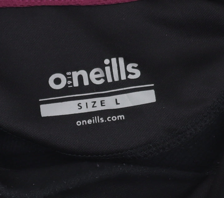 Mens UK Size L O'Neills Black Pullover Hoodie