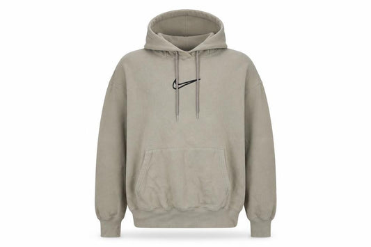 Mens UK Size M Nike Beige Pullover Hoodie