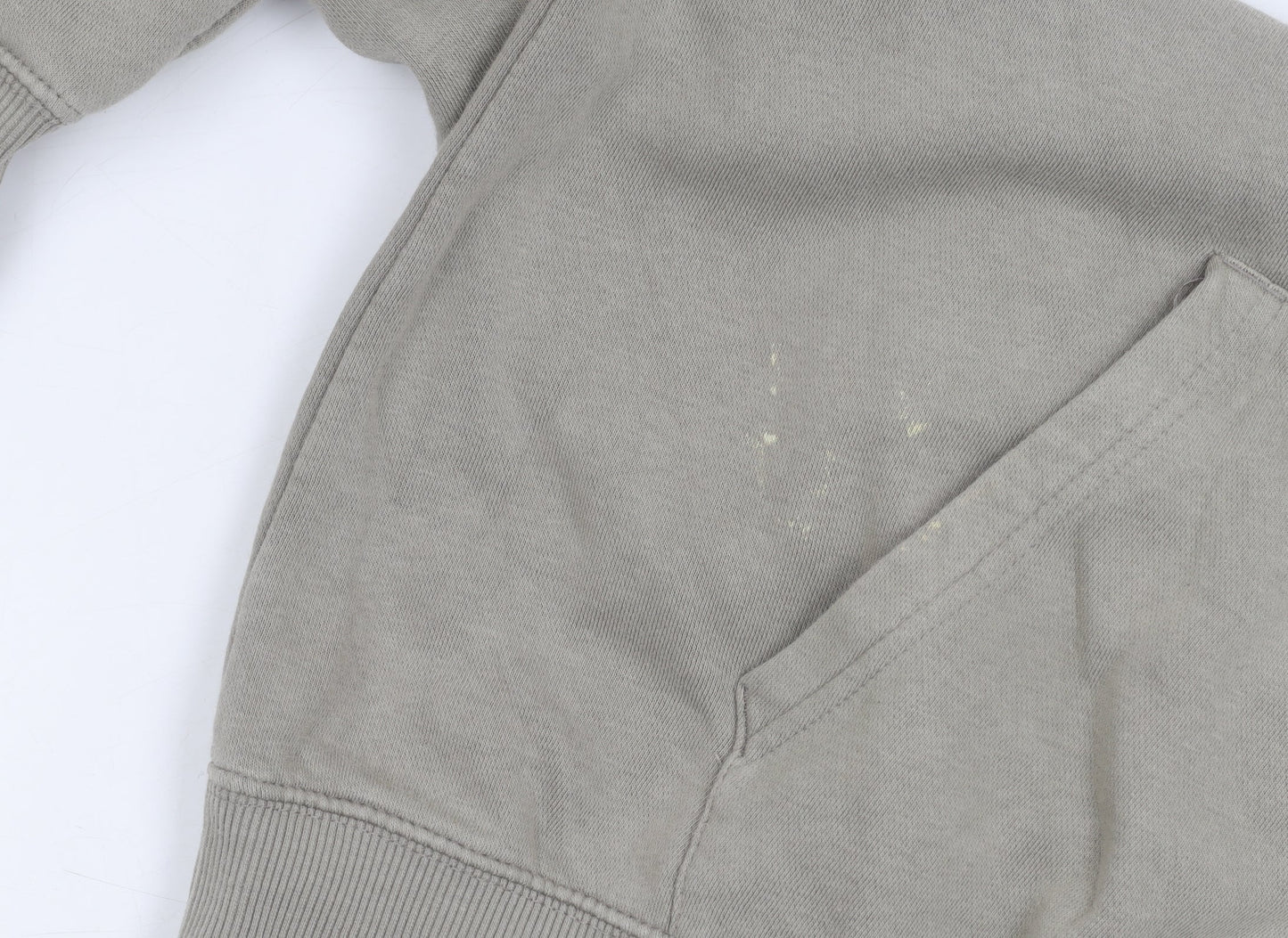 Mens UK Size M Nike Beige Pullover Hoodie