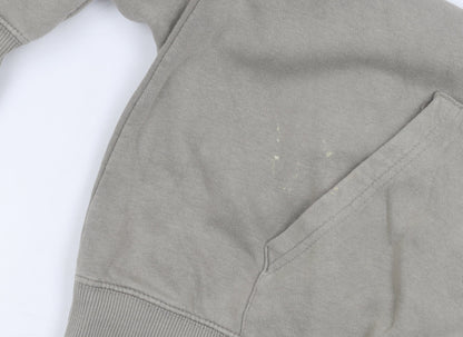 Mens UK Size M Nike Beige Pullover Hoodie