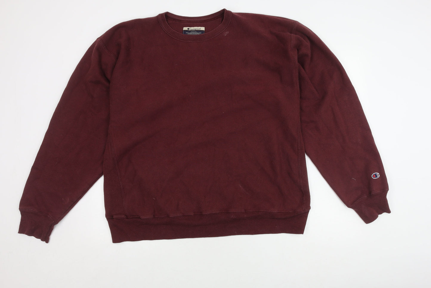 Mens UK Size XL Champion Red Pullover Sweatshirt