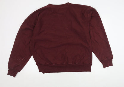 Mens UK Size XL Champion Red Pullover Sweatshirt