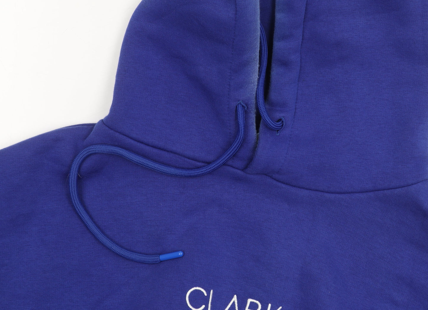 mula. Men's Blue Hoodie M Pullover with Logo