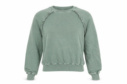 Womens UK Size S Hush Green Pullover Jumper