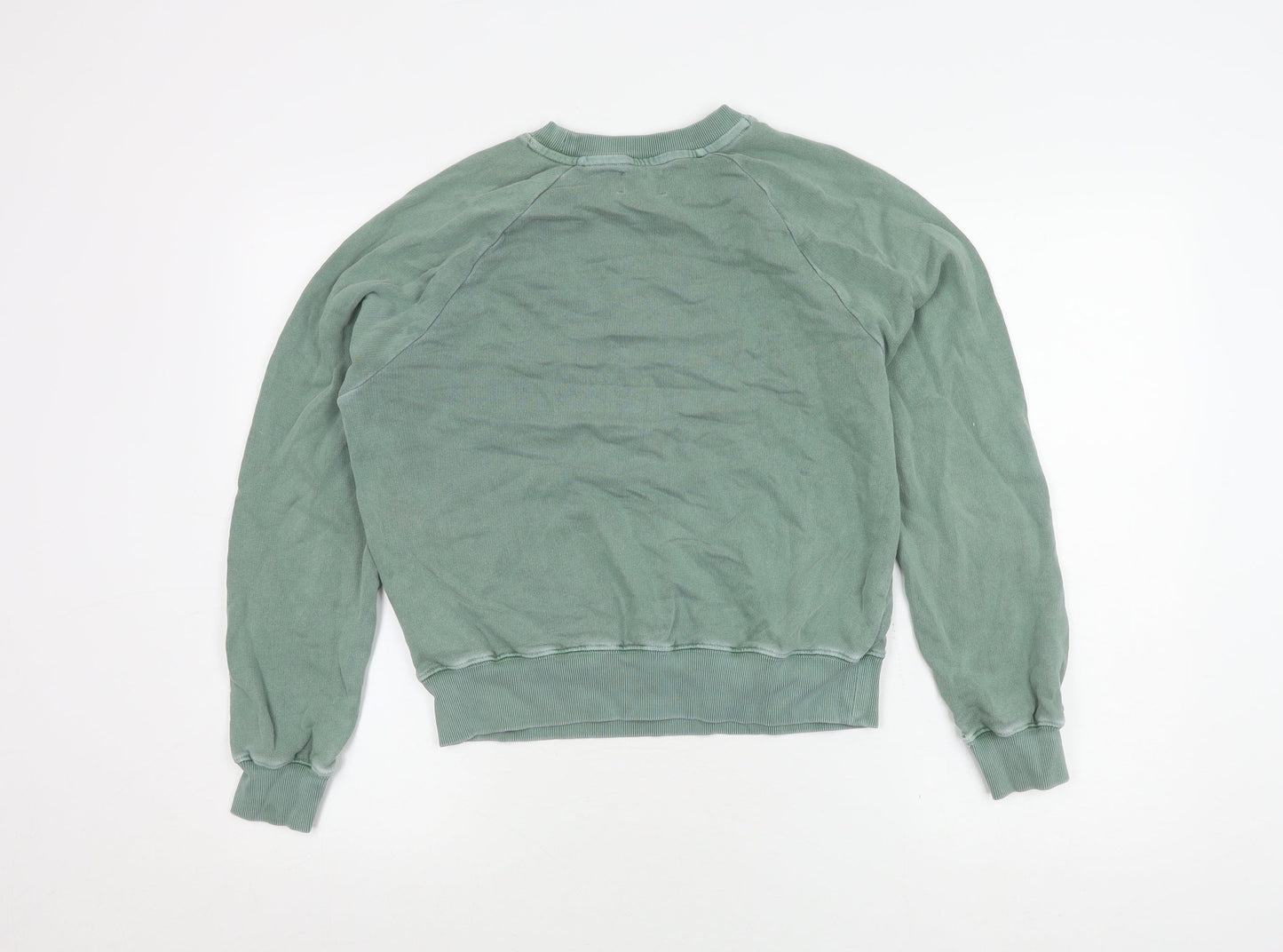 Hush Women's S Green Pullover Jumper, Crew Neck