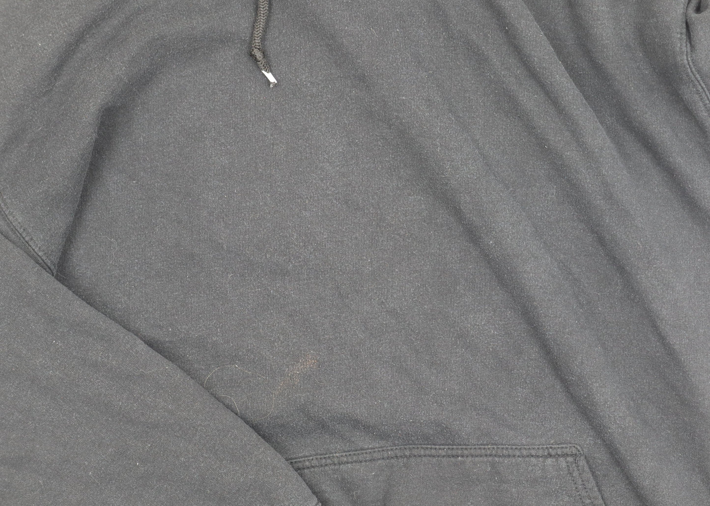 Mens UK Size M boohooMAN Black Pullover Hoodie
