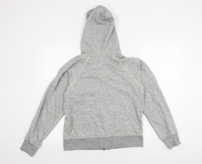 Uniqlo Women’s Grey Hooded Zip Jacket Size M
