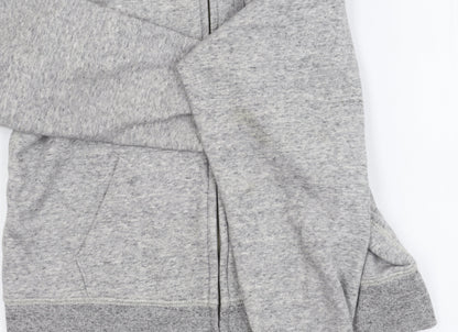 Uniqlo Women’s Grey Hooded Zip Jacket Size M