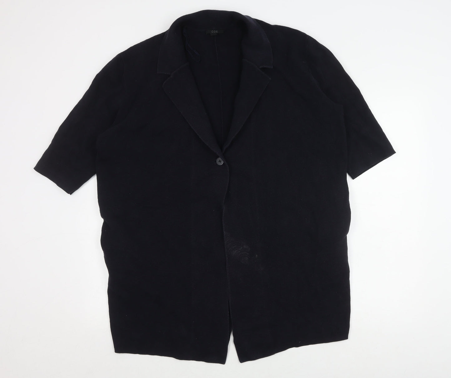 COS Women's Black Mid-Length Coat Size M