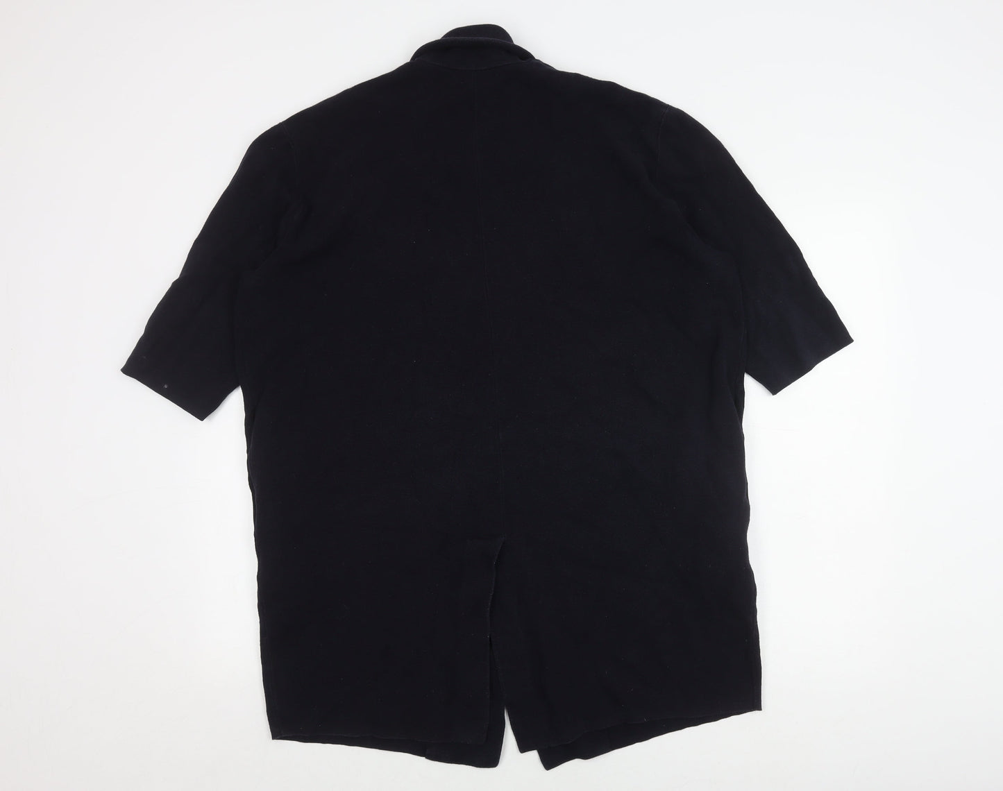 COS Women's Black Mid-Length Coat Size M