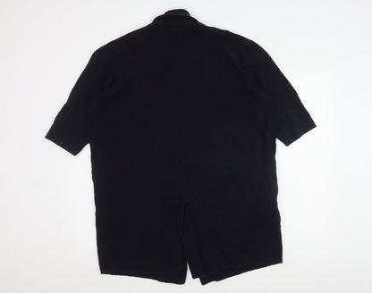 COS Women's Black Mid-Length Coat Size M