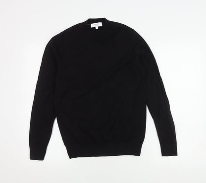 Next Men's Black S Pullover Jumper Crew Neck
