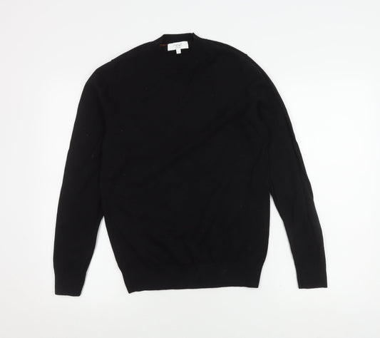 Next Men's Black S Pullover Jumper Crew Neck
