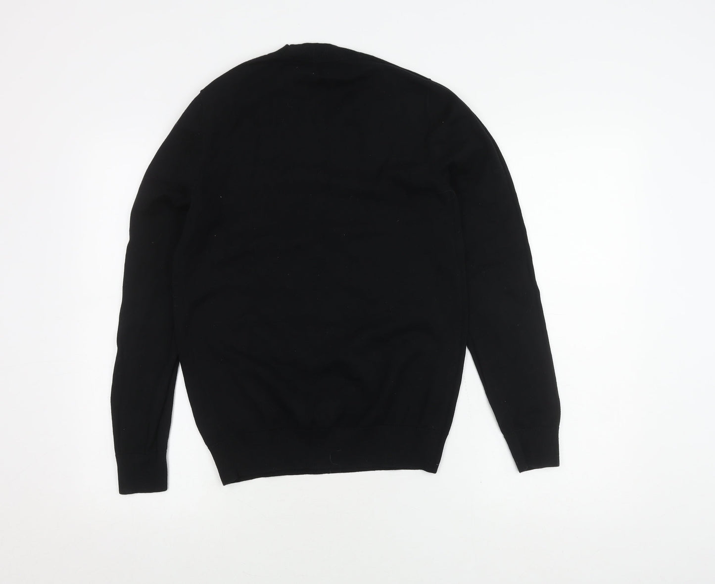 Next Men's Black S Pullover Jumper Crew Neck