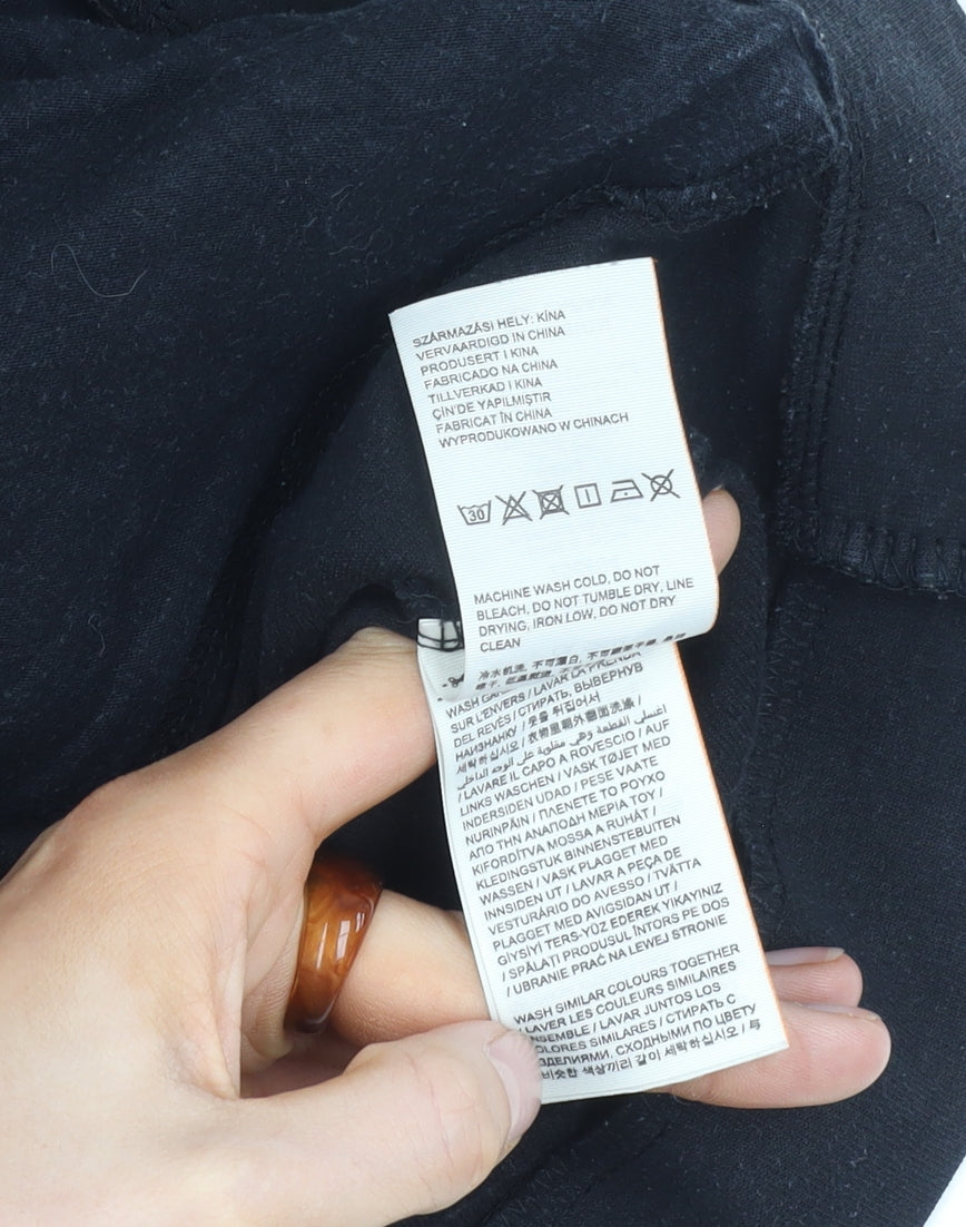 Superdry Women's Black Pullover Hoodie M