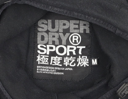 Superdry Women's Black Pullover Hoodie M