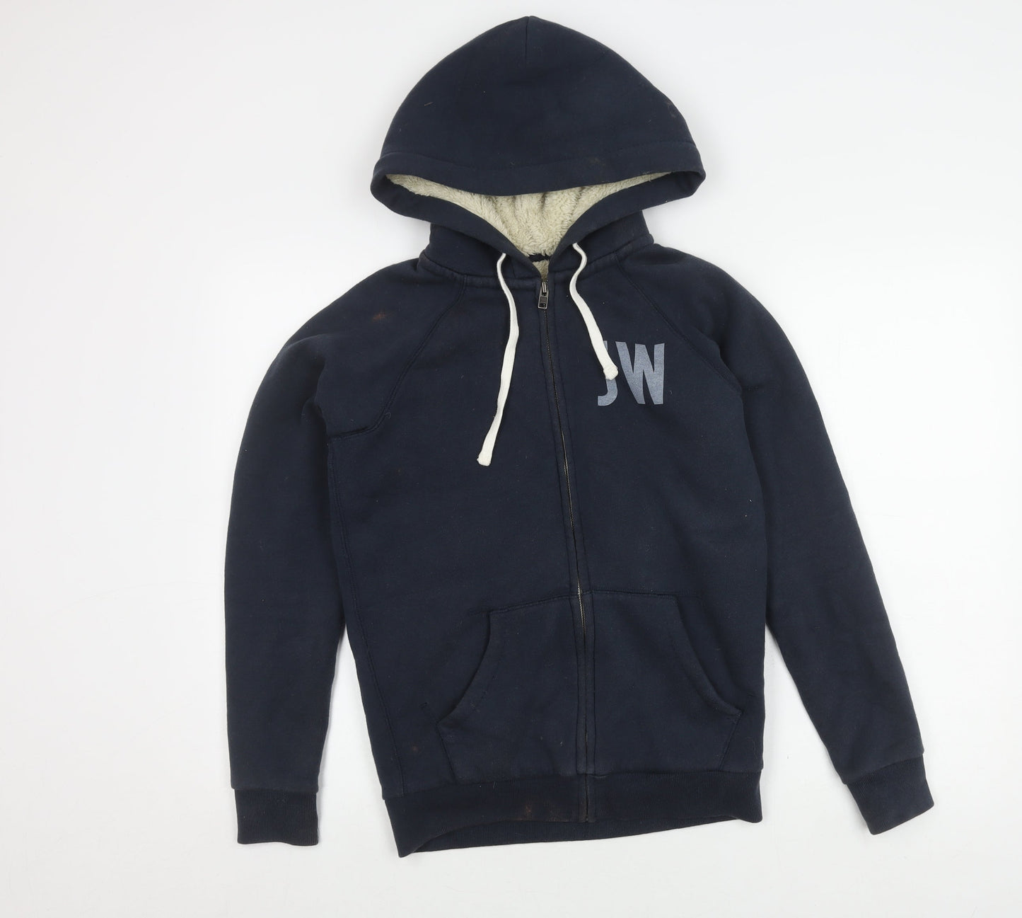 Womens UK Size 8 Jack Wills Blue Basic Jacket