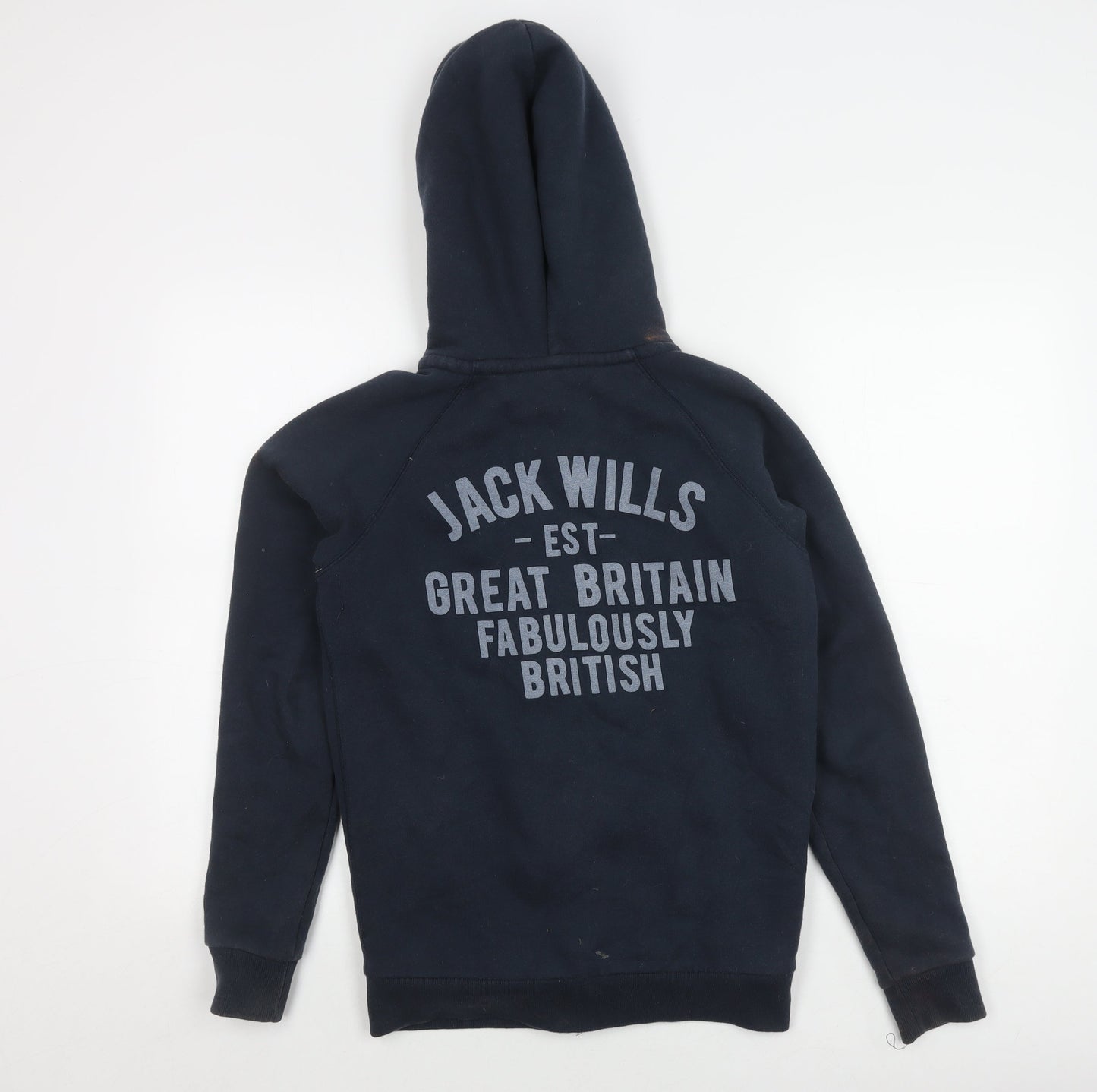 Womens UK Size 8 Jack Wills Blue Basic Jacket