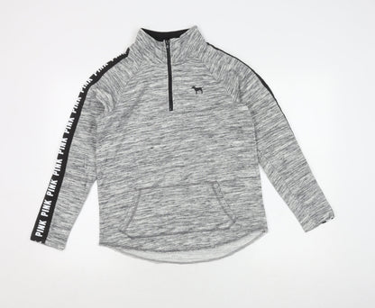 Victoria's Secret Grey XS Women's Hoodie Zip